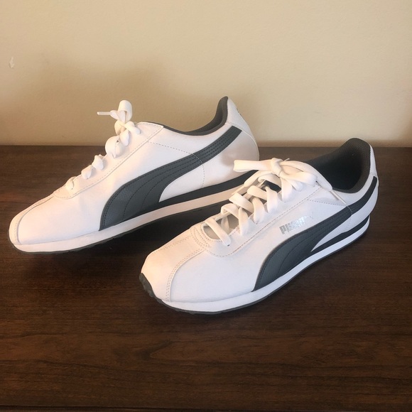 Puma Other - New Men’s Puma Turin White-Dark Shadow 9.5 Trainer